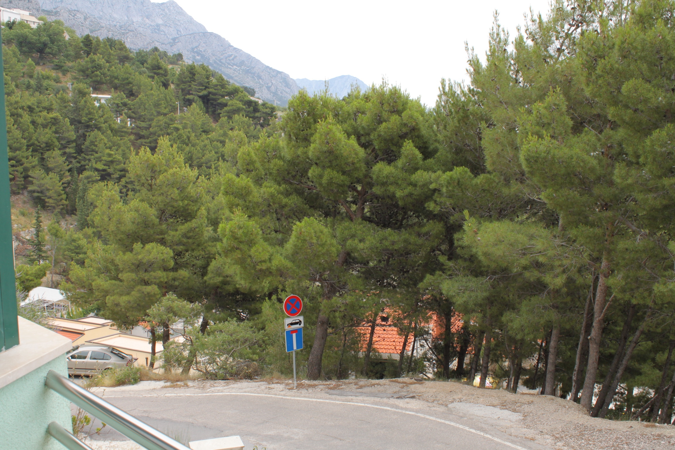 Studio flat with terrace and sea view Brela, Makarska  AS-a