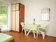 Jedilnica Brela, Jedilnica v nastanitvi vrste studio-apartment, dostopna klima, Hišni ljubljenčki dovoljeni in WiFi.