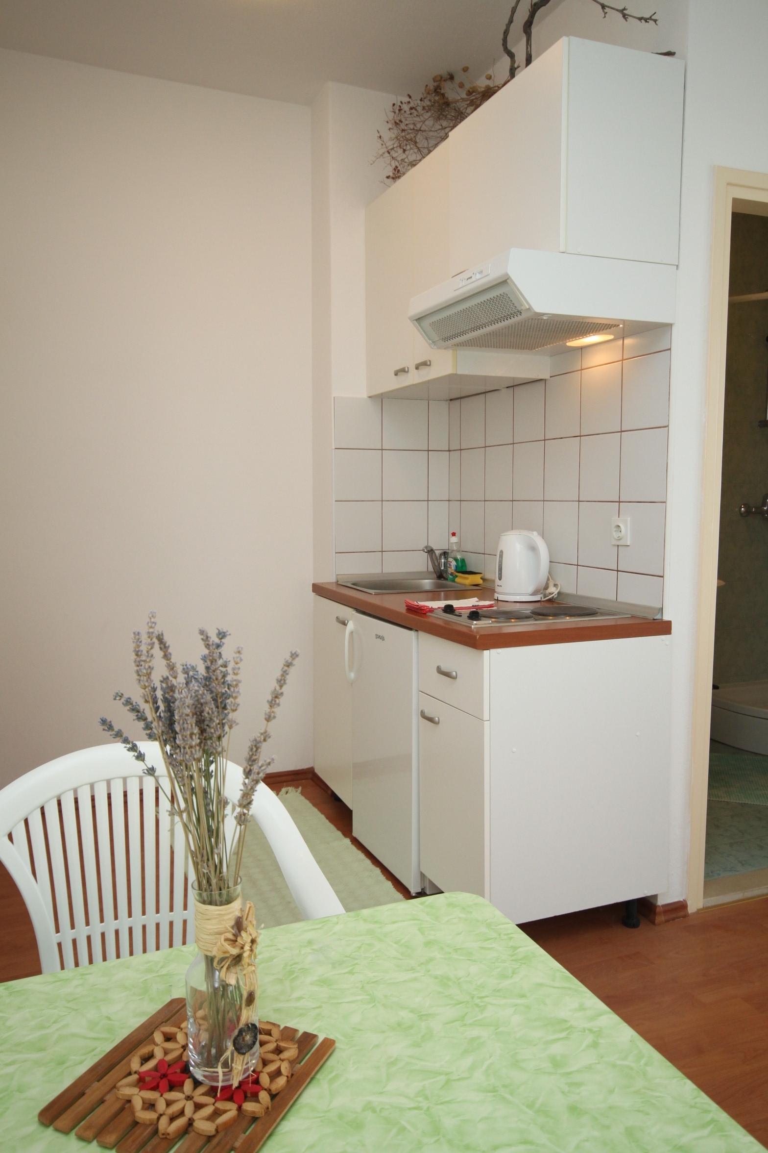 Studio flat with terrace and sea view Brela, Makarska  AS-b