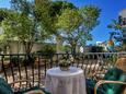 Makarska, Terrasse - vue dans l’hébergement en type apartment, WiFi.