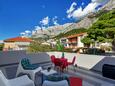 Makarska, Terrace in the studio-apartment, WiFi.