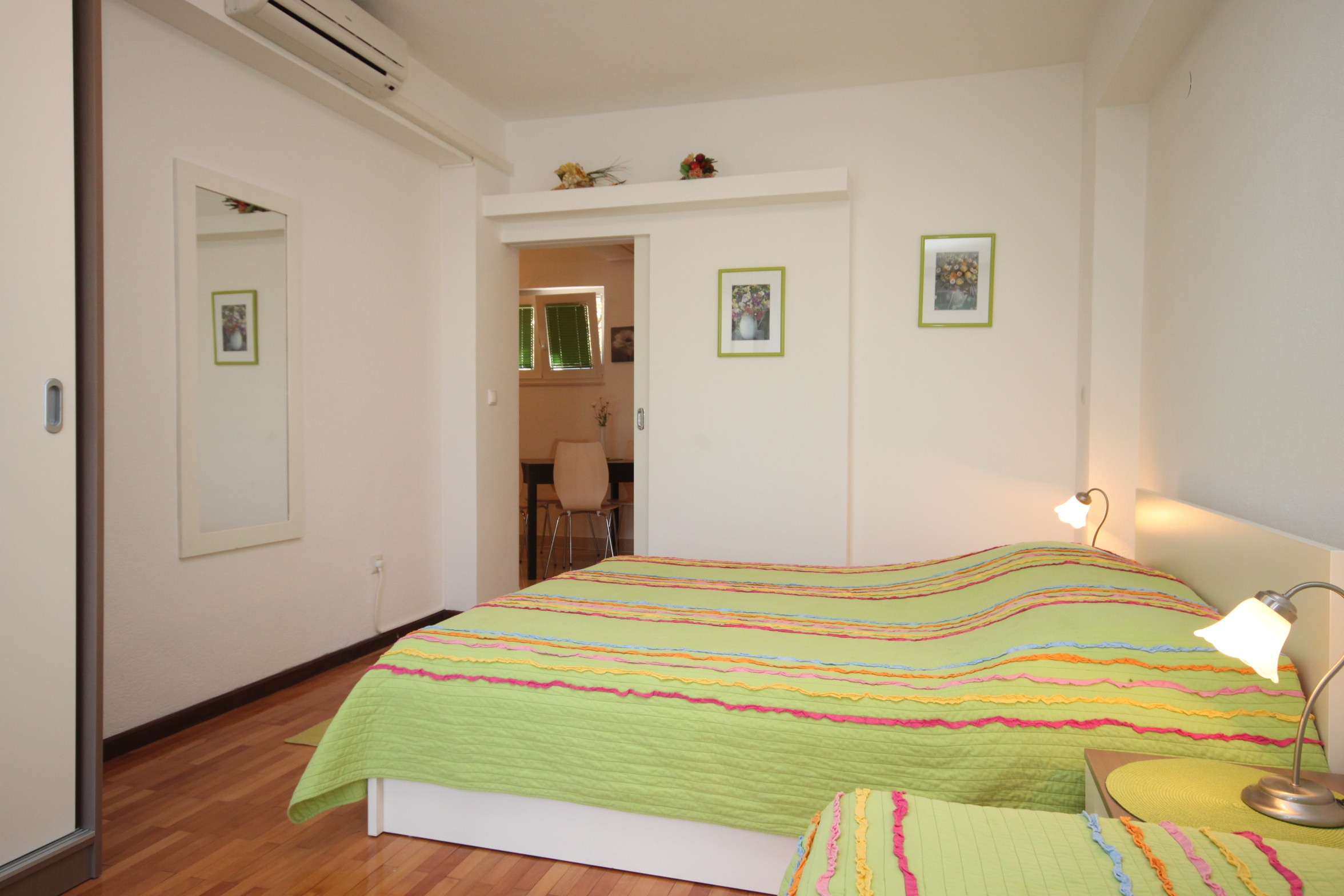 One bedroom apartment with air-conditioning Podgora, Makarska  A-b