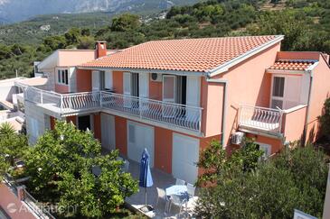 Podgora, Makarska, Obiekt 6911 - Apartamenty ze żwirową plażą.