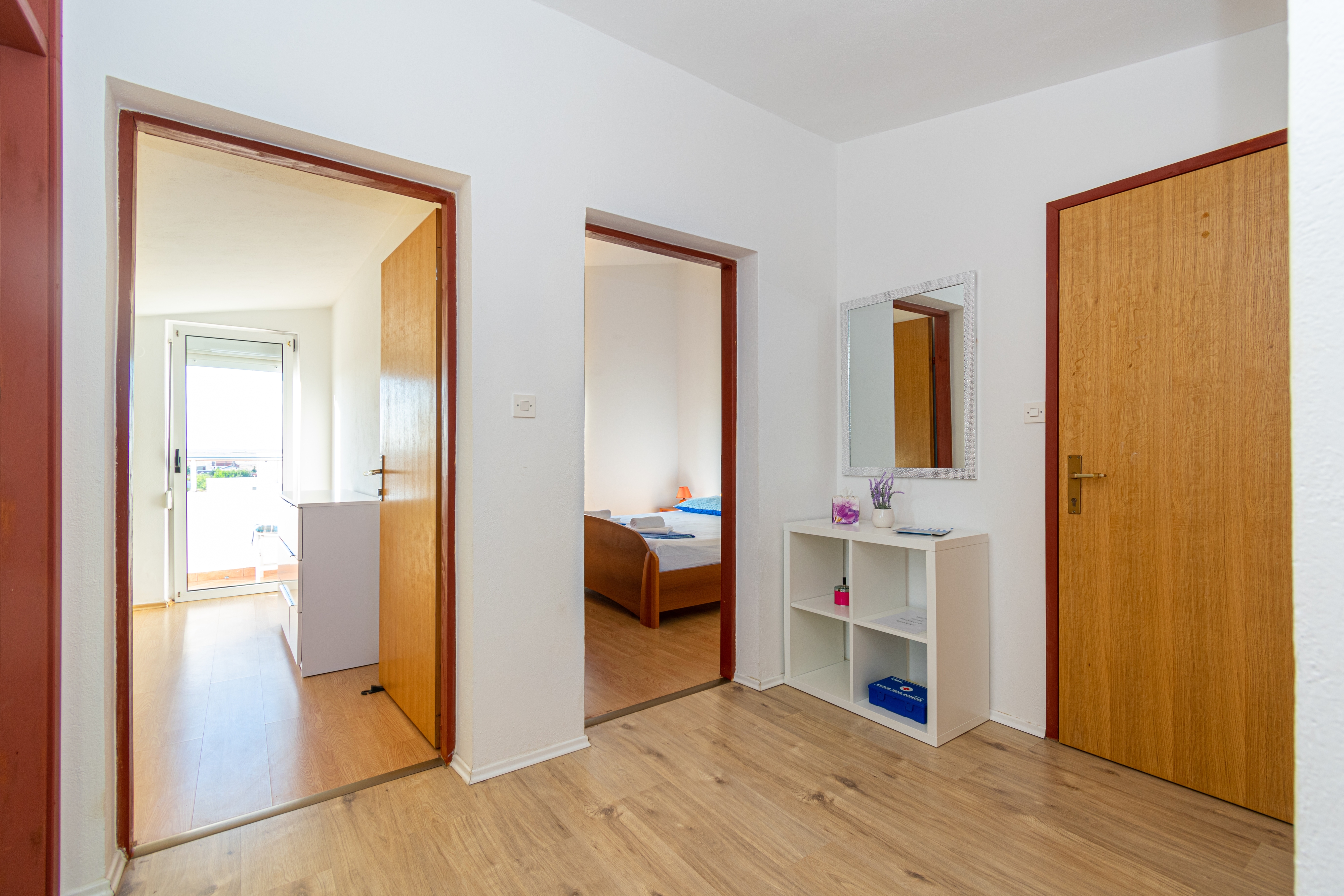 Two bedroom apartment with balcony and sea view Ražanac, Zadar  A-a