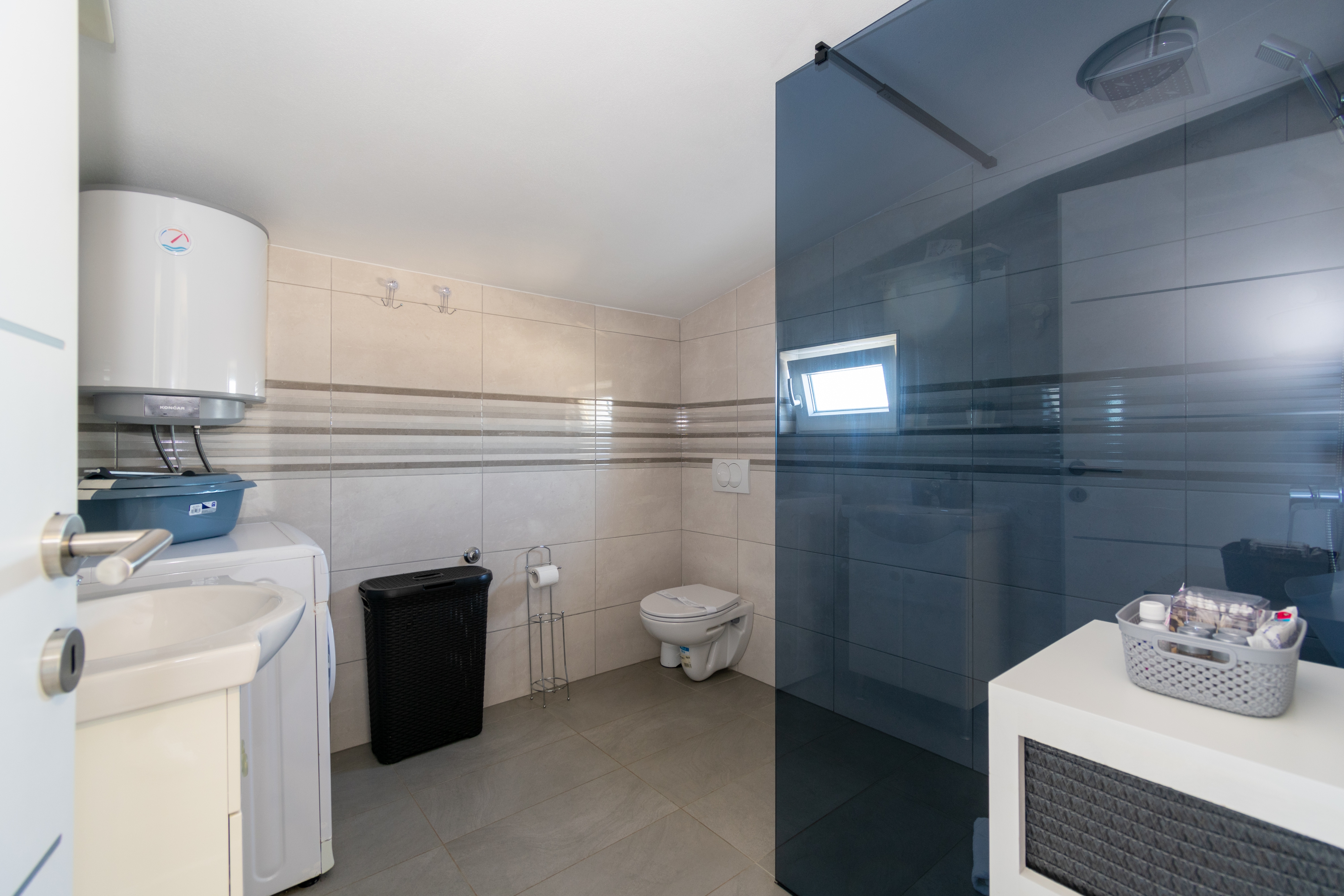 One bedroom apartment with balcony and sea view Ražanac, Zadar  A-c