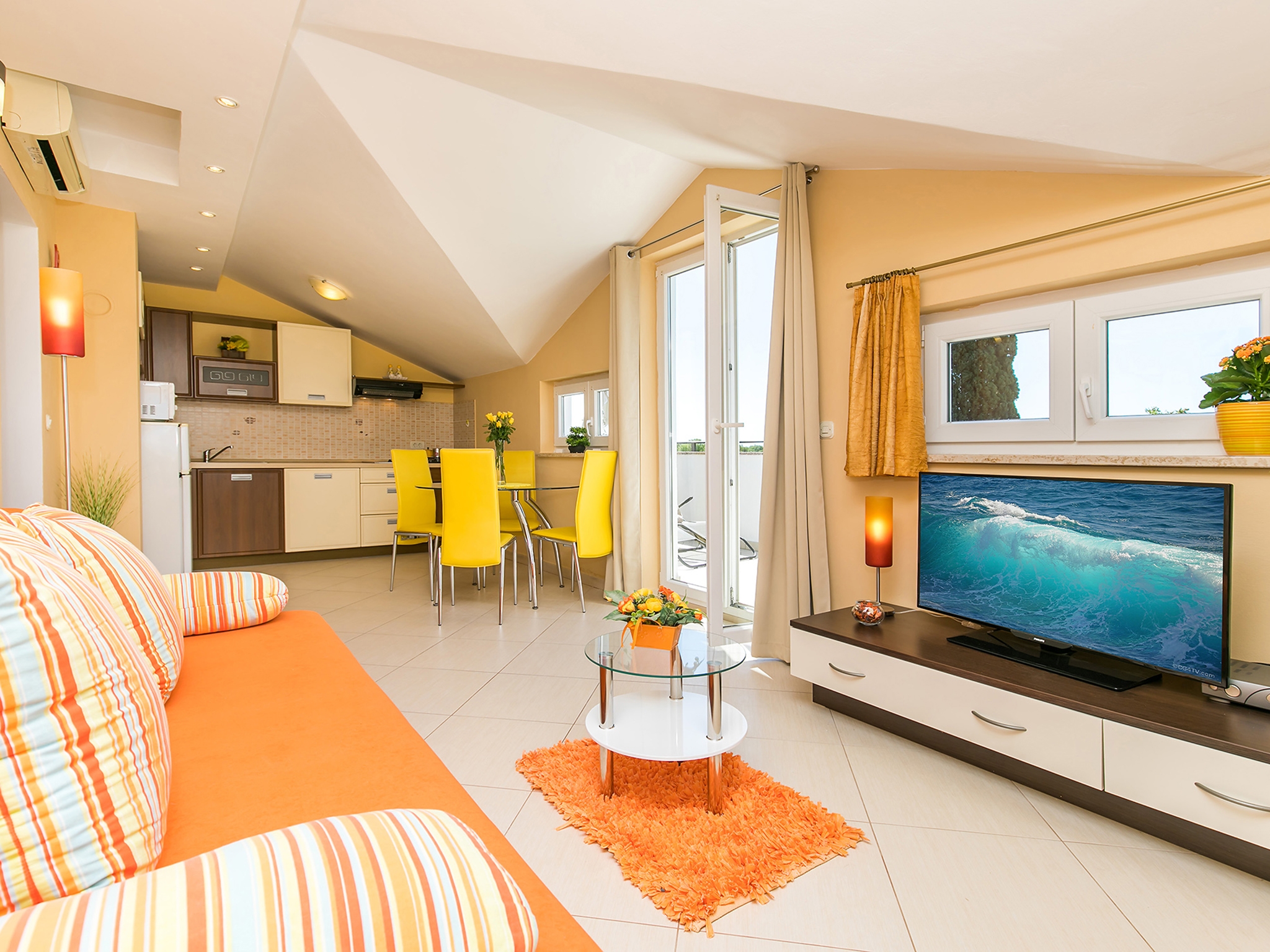 One bedroom apartment with terrace and sea view Poreč  A-a