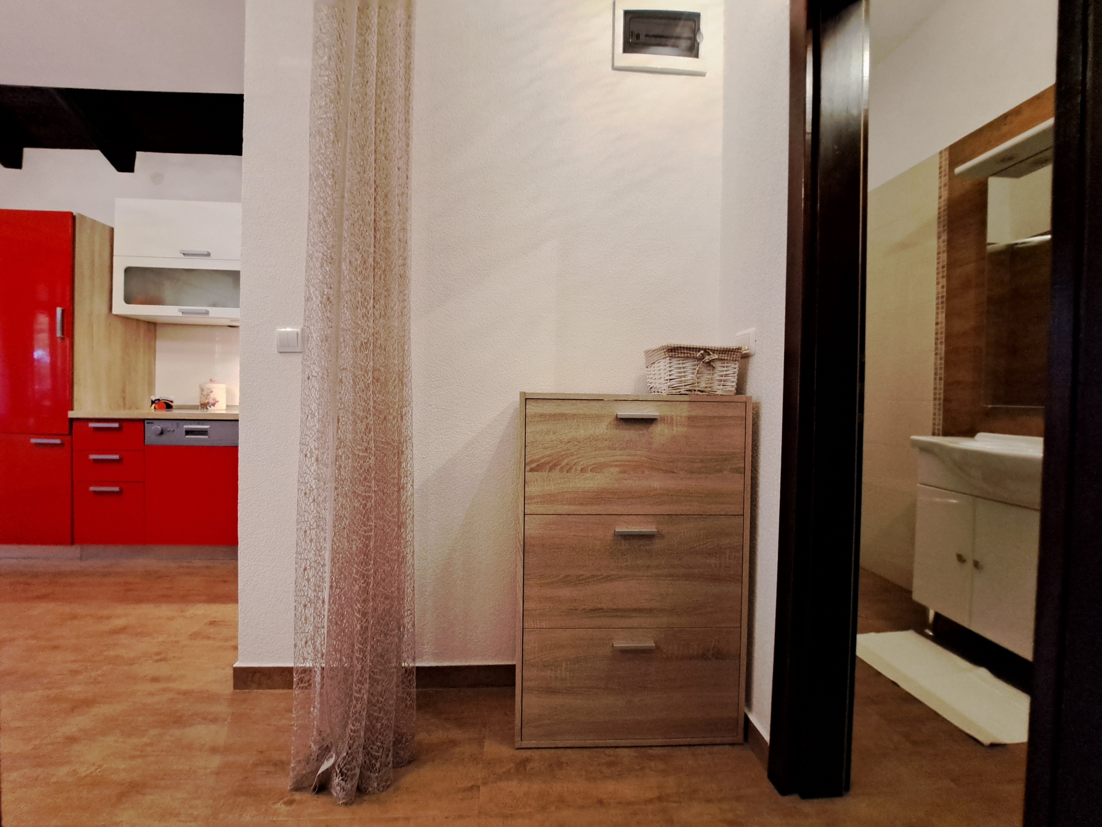 One bedroom apartment with terrace Fiorini, Novigrad  A-c