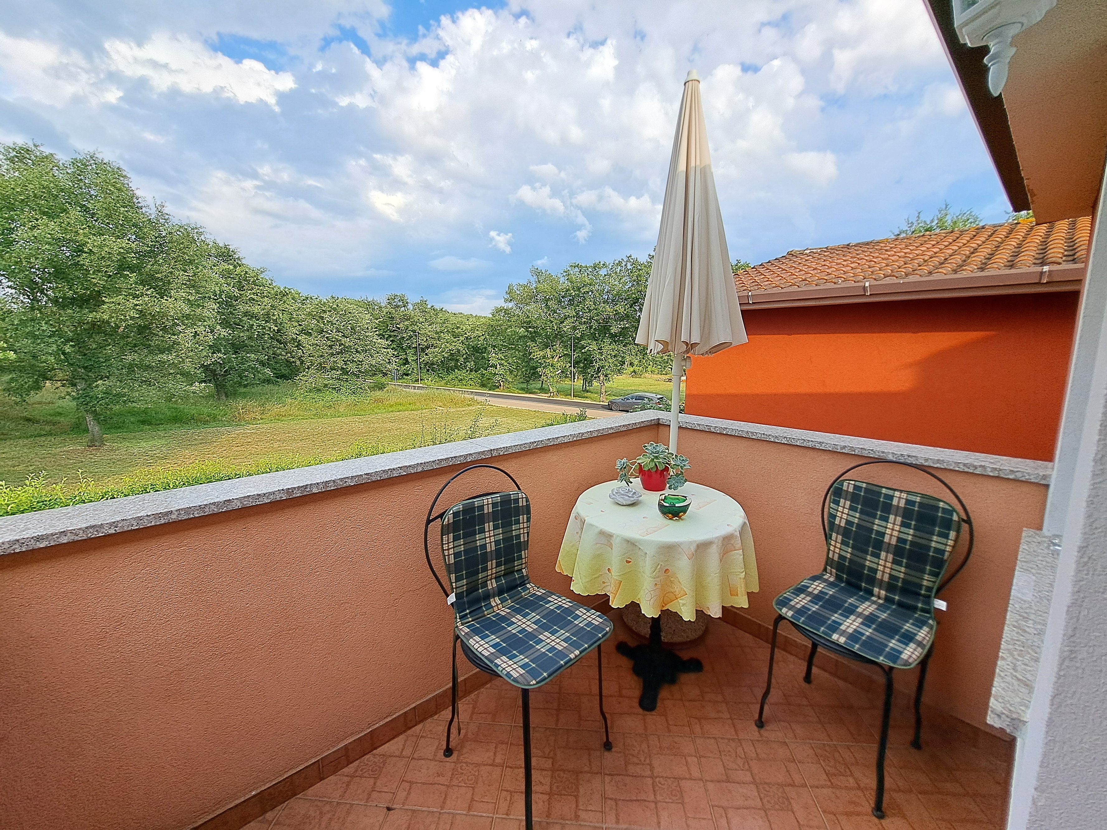 Studio flat with balcony Fiorini, Novigrad  AS-c