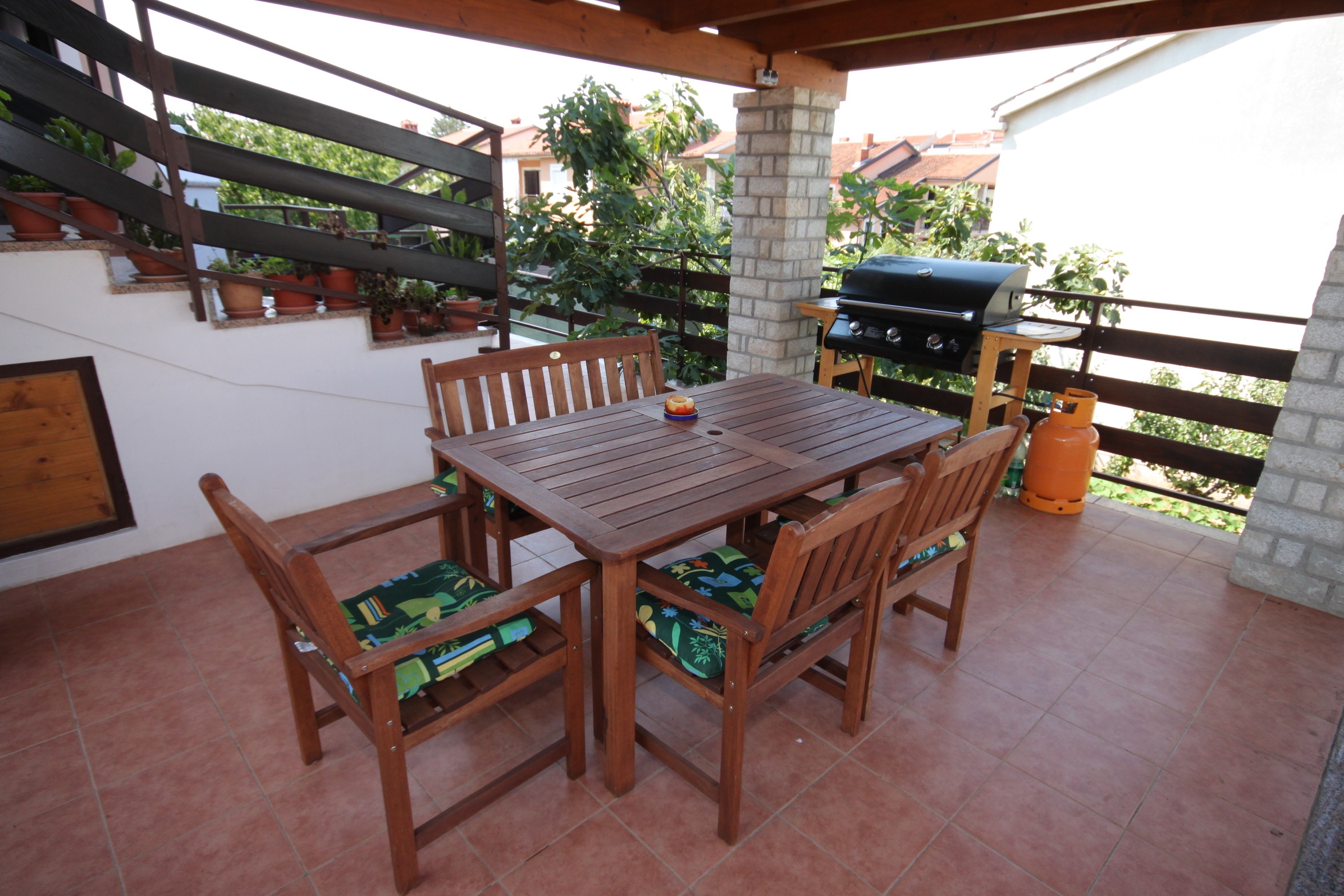 Three bedroom apartment with terrace Umag  A-a
