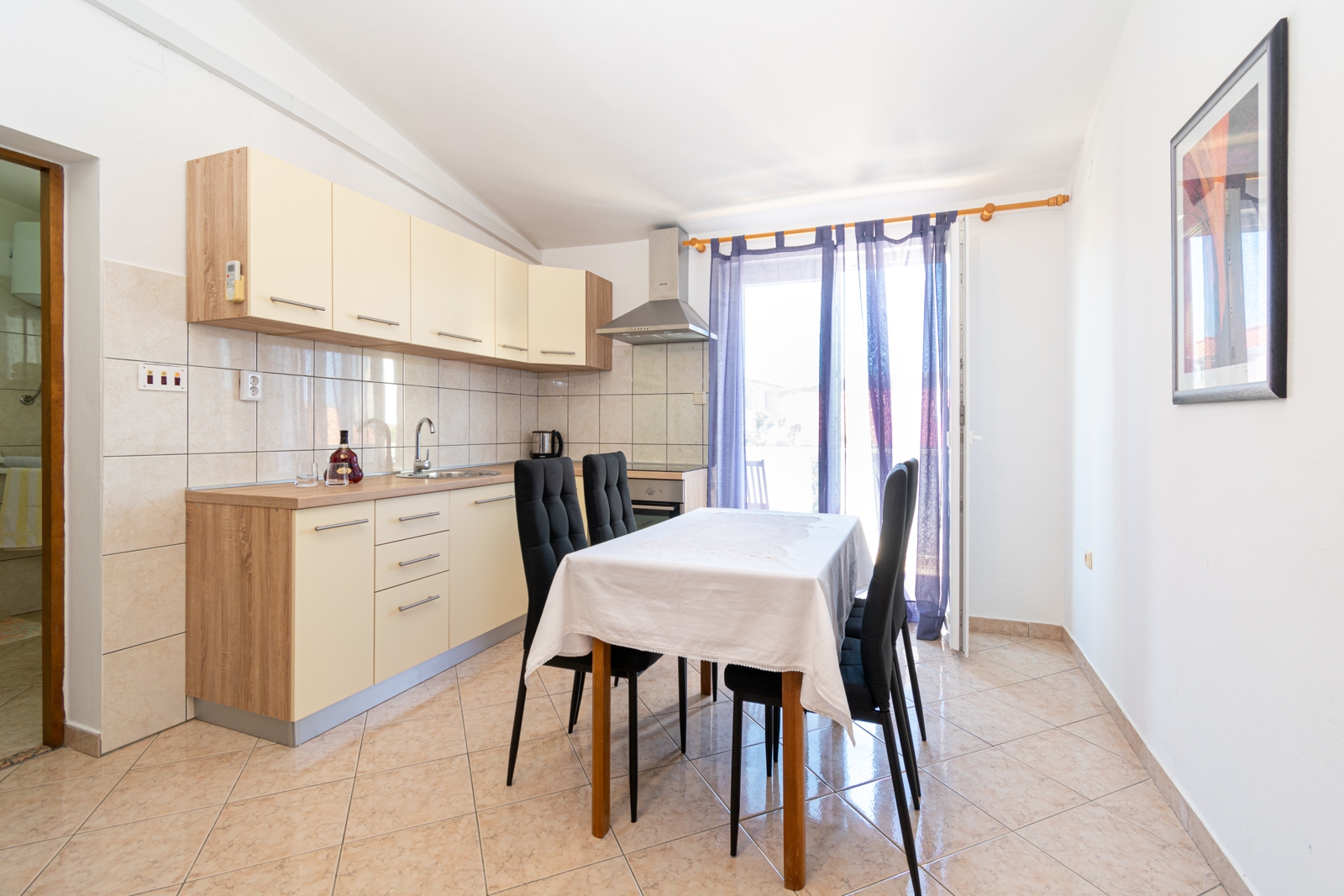 Dvosobni apartman s balkonom Pašman  A-c