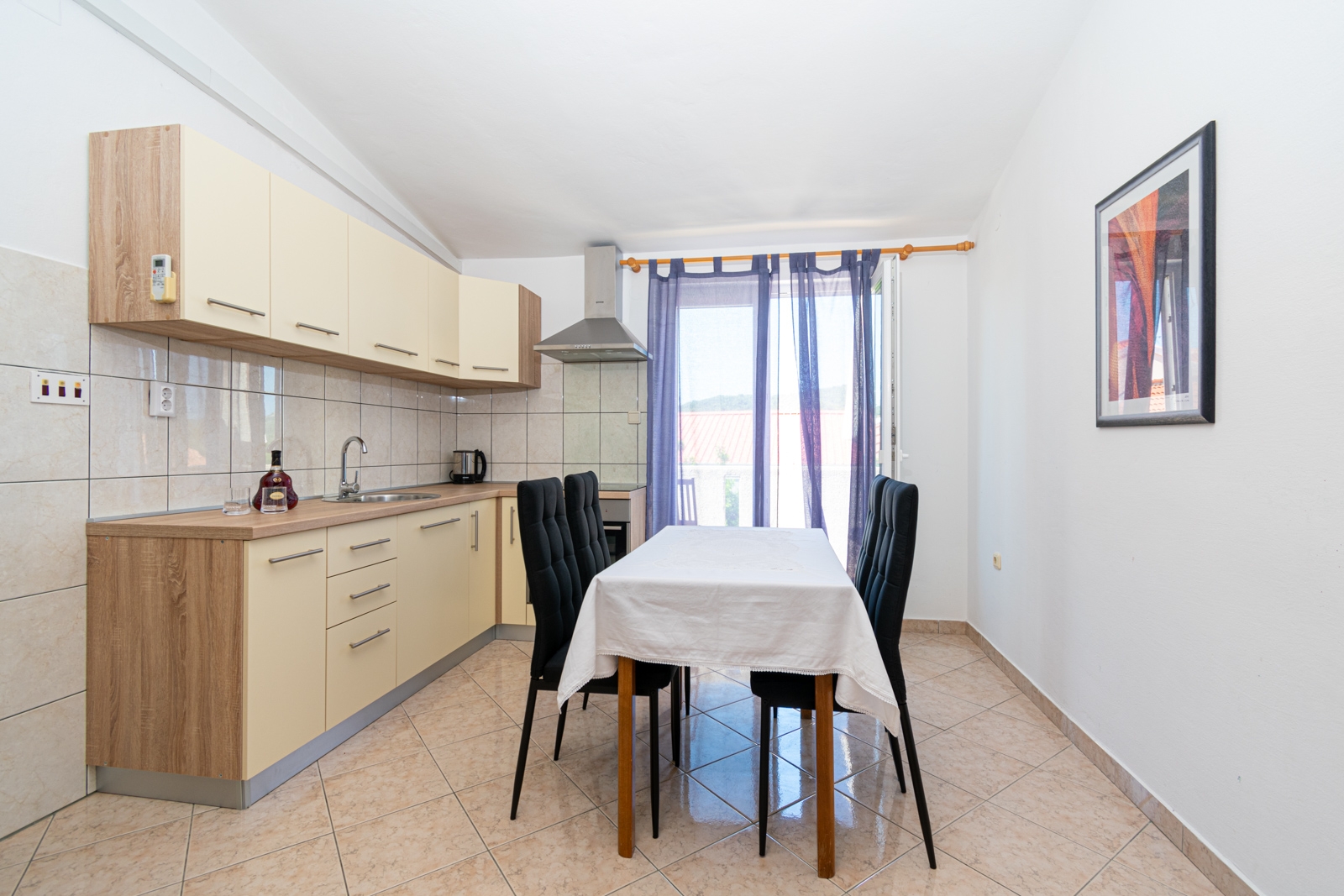 Dvosobni apartman s balkonom Pašman  A-c