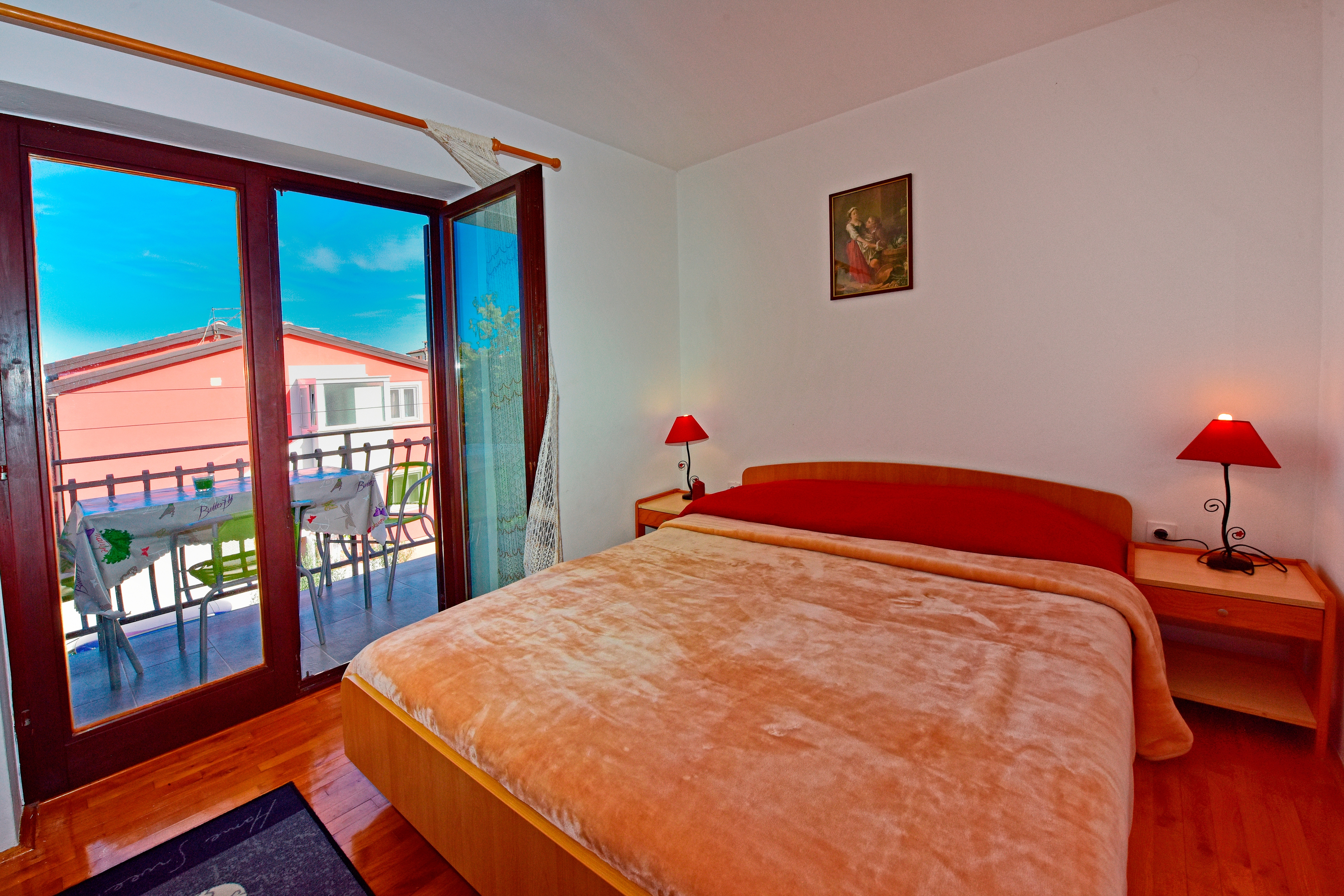 Two bedroom apartment with balcony Novigrad  A-c
