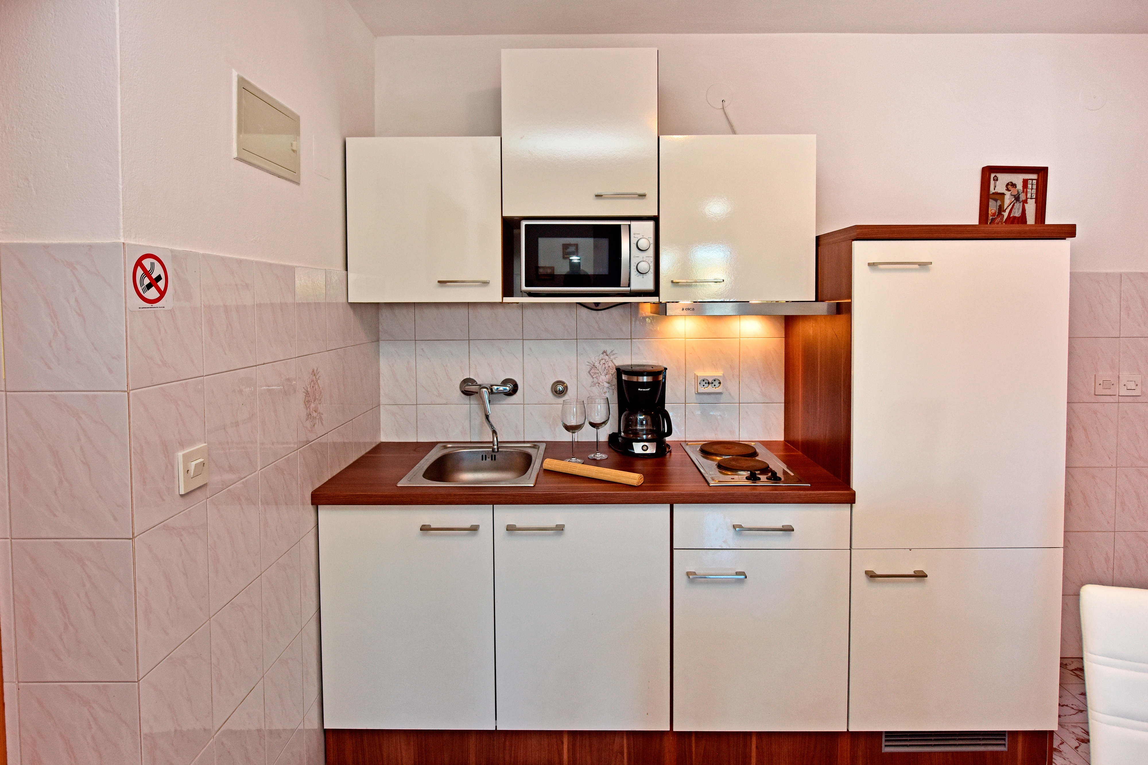 Two bedroom apartment with balcony Novigrad  A-c