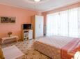 Umag, Woonkamer in the apartment, (pet friendly) en WiFi.