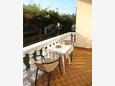 Umag, Terras 1 in the apartment, (pet friendly) en WiFi.