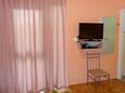 Umag, Ložnice v ubytování typu apartment, s klimatizací, domácí mazlíčci povoleni a WiFi.