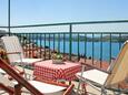 Shared terrace Šibenik, Shared terrace in the studio-apartment, s pogledom na more i WIFI.