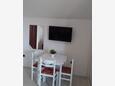 Ždrelac, Dining room in the apartment, air condition available and WiFi.