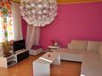 Obývací pokoj Pula, Obývací pokoj v ubytování typu apartment, s klimatizací a WiFi.