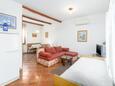 Living room Umag, Living room in the apartment, air condition available and WiFi.