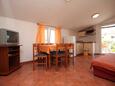 Umag, Dining room in the apartment, air condition available, (pet friendly) and WiFi.