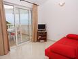 Living room Postira, Living room in the apartment, air condition available and WiFi.