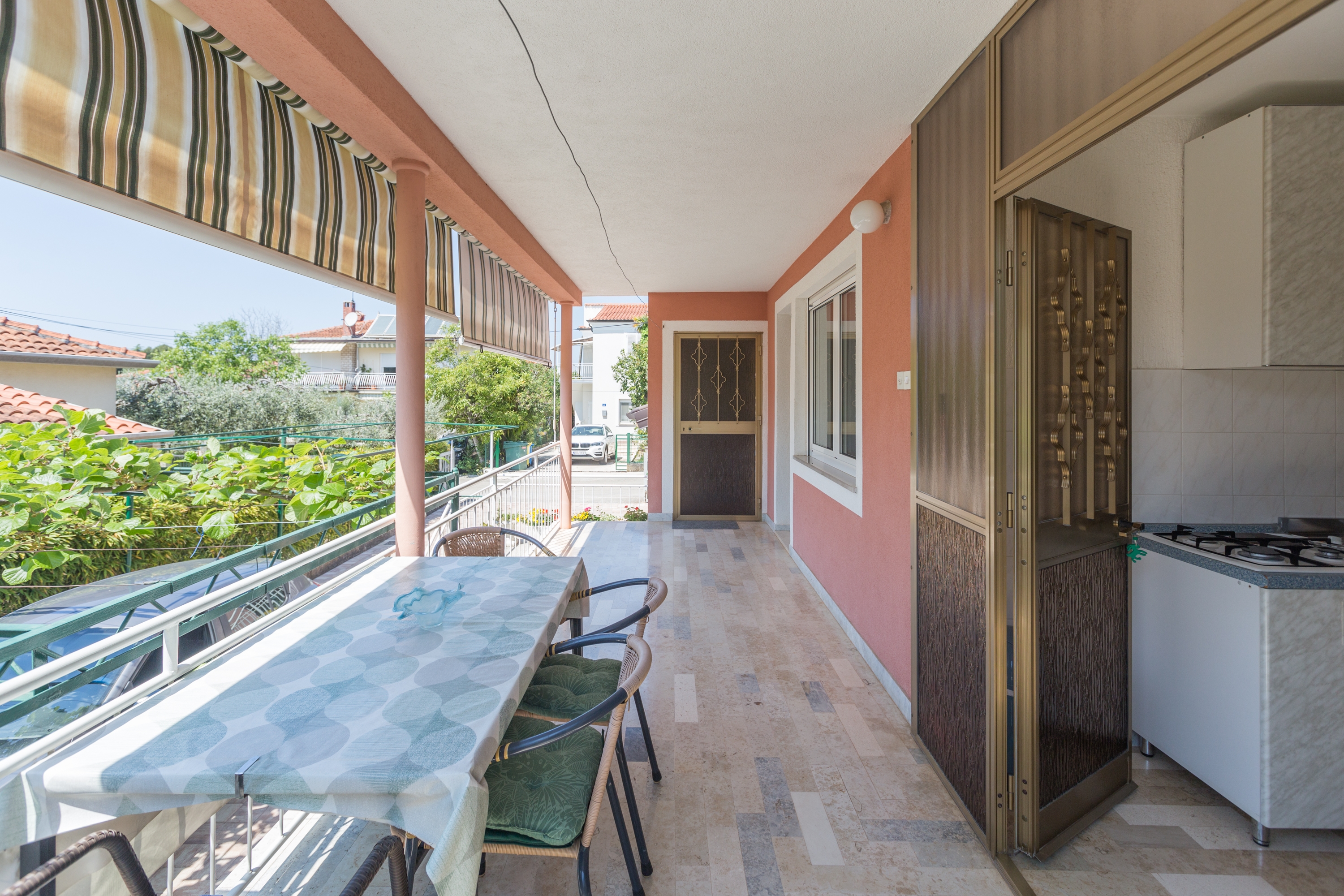 Two bedroom apartment with terrace Umag  A-a