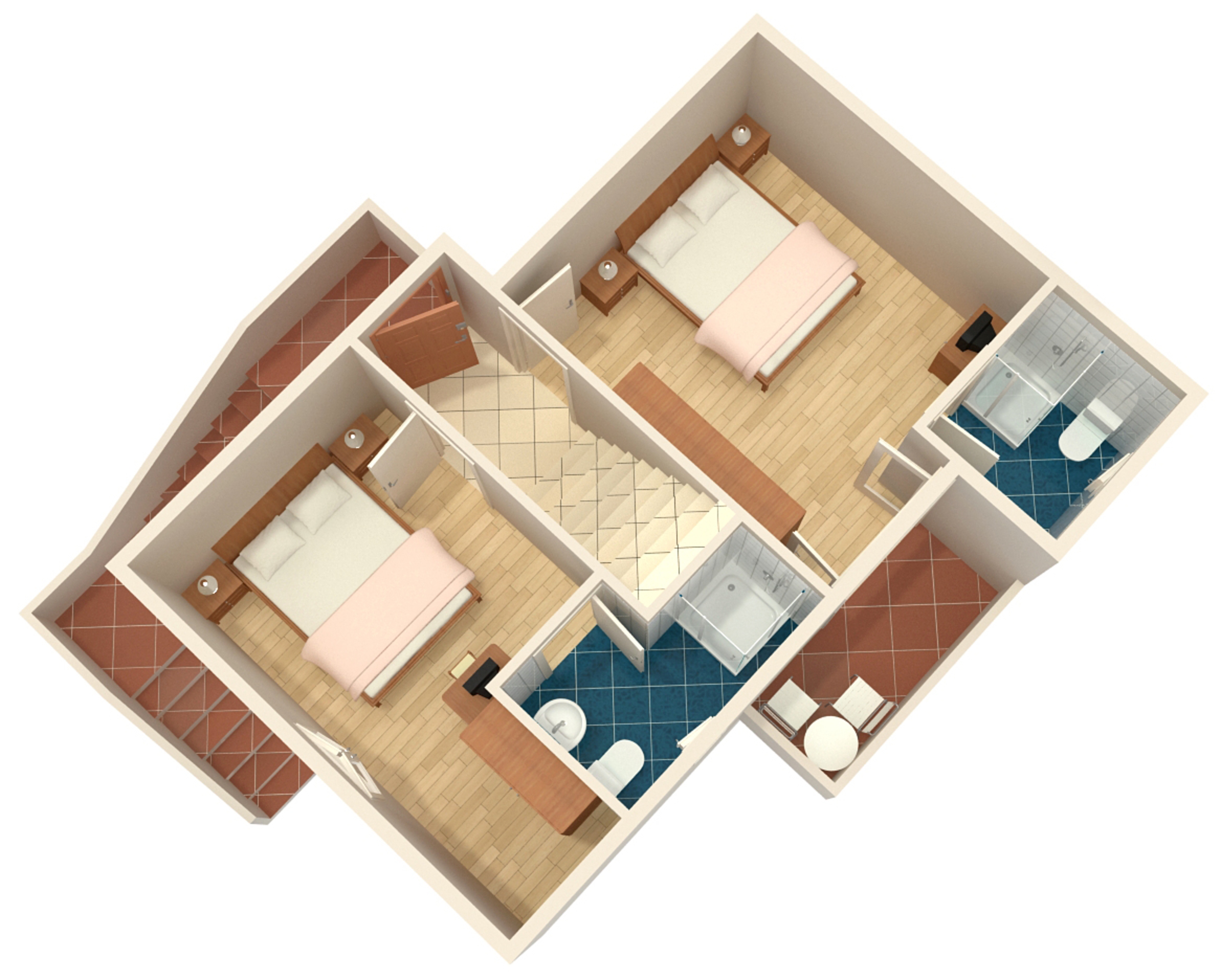 Four bedroom apartment with balcony Motovun - Bataji, Central Istria - Središnja Istra  A-a