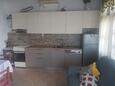 Kitchen Povlja, Kitchen in the apartment, air condition available, (pet friendly) and WiFi.