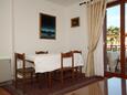 Rovinj, Jídelna v ubytování typu apartment, domácí mazlíčci povoleni a WiFi.