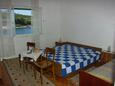 Ložnice 1 Povlja, Ložnice 1 v ubytování typu apartment, WiFi.