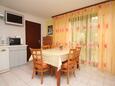 Novigrad, Comedor in the apartment, (pet friendly) y WiFi.