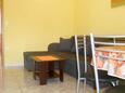 Umag, Sala de estar in the apartment, (pet friendly) y WiFi.