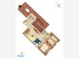 Umag, plattegrond in the apartment, (pet friendly) en WiFi.