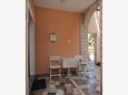 Novigrad, Terraza in the studio-apartment, WiFi.