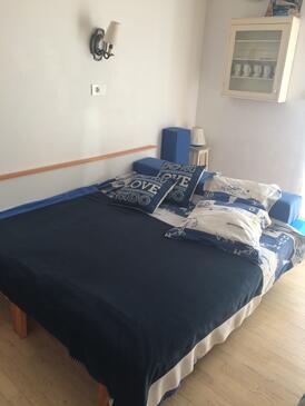 Obývací pokoj Zambratija, Obývací pokoj v ubytování typu apartment, dopusteni kucni ljubimci i WIFI.