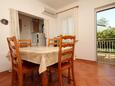 Bašanija, Dining room in the apartment, air condition available and WiFi.