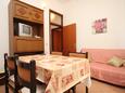 Jídelna Bašanija, Jídelna v ubytování typu apartment, s klimatizací a WiFi.