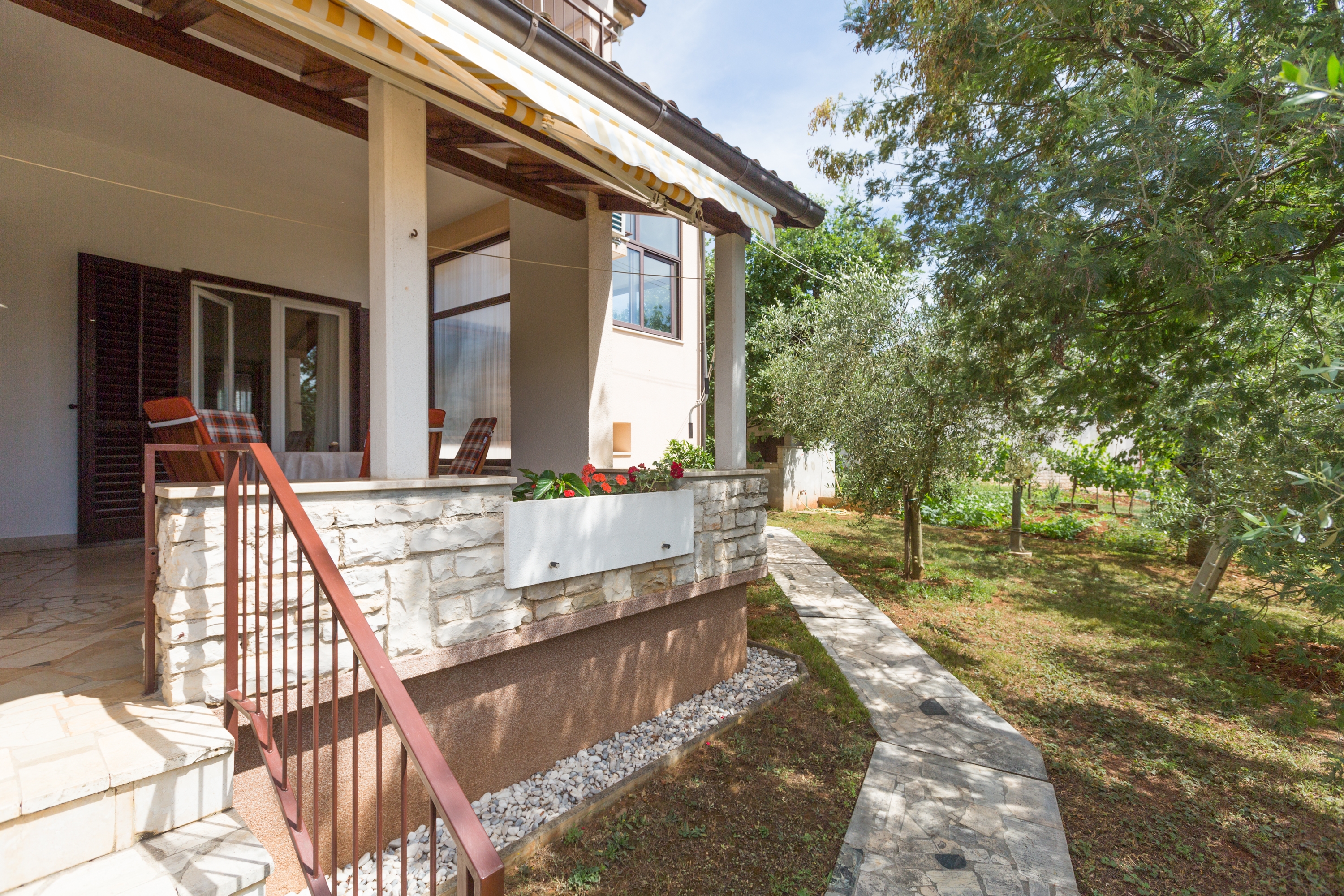 One bedroom apartment with terrace Kukci, Poreč  A-b