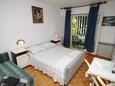 Ložnice Rovinj, Ložnice v ubytování typu room, s klimatizací, domácí mazlíčci povoleni a WiFi.