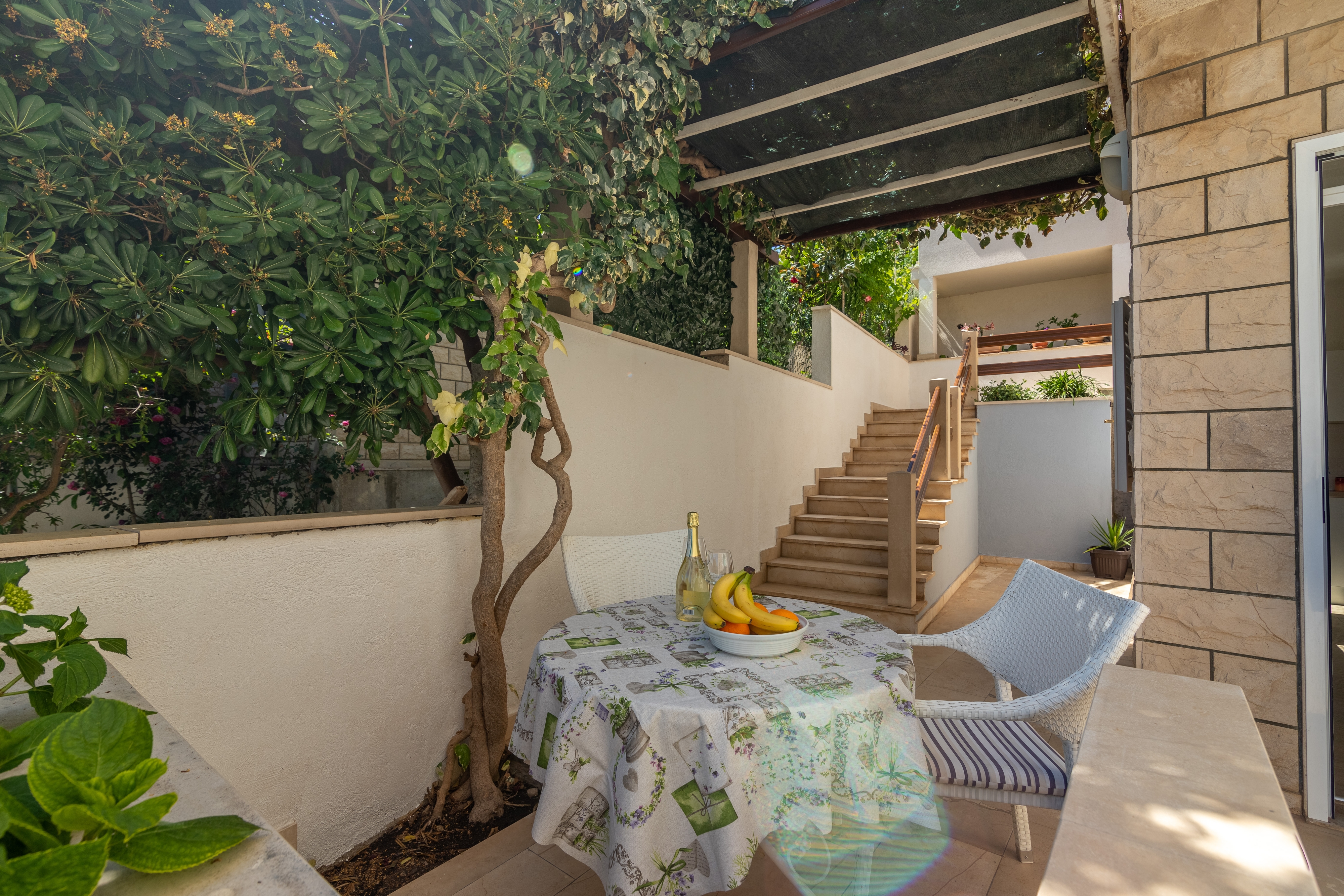 Studio flat with terrace and sea view Puntinak, Brač  AS-a