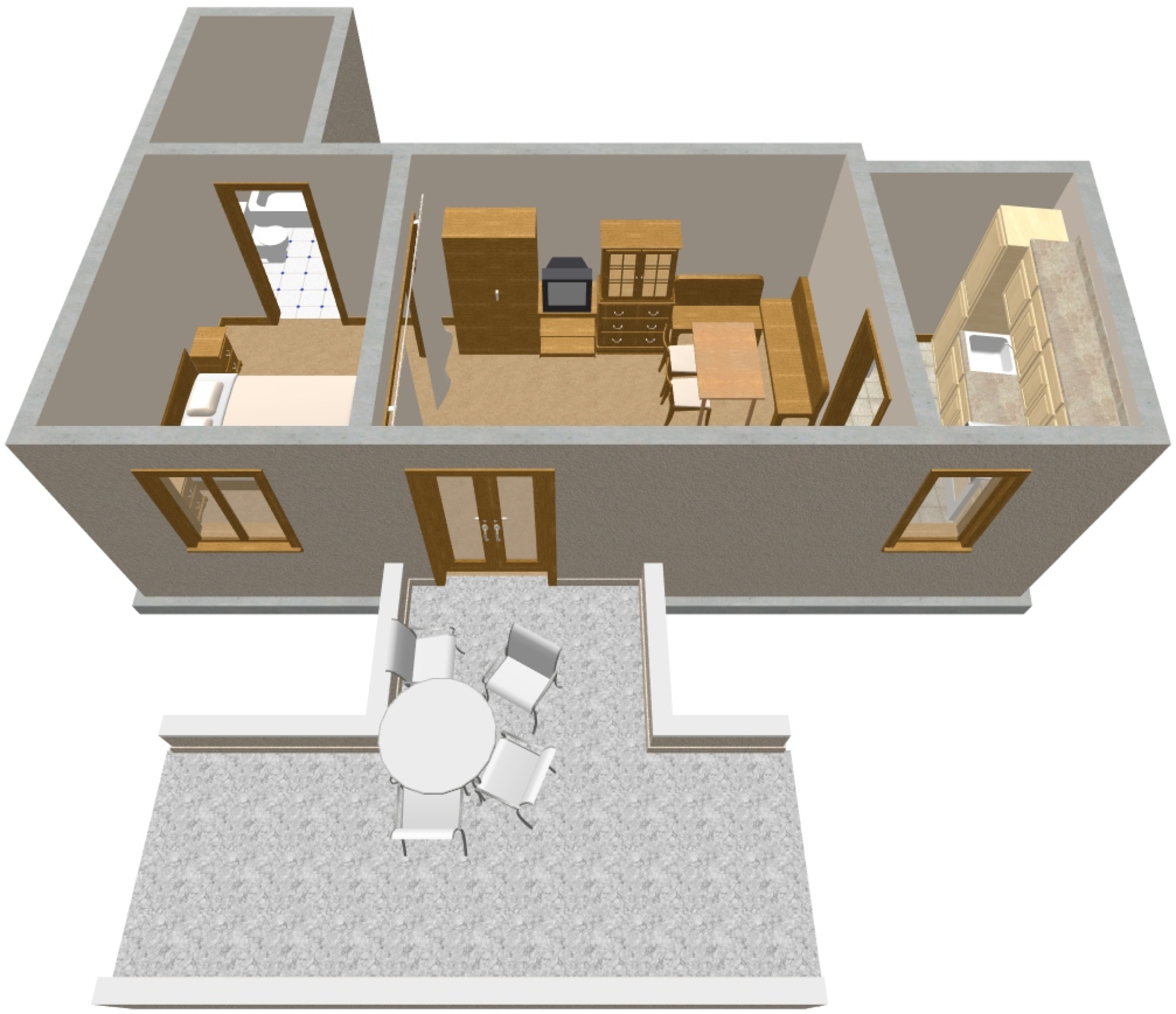 Studio apartman s terasom Sutivan, Brač  AS-a