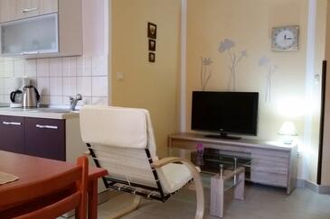 Obývací pokoj Fažana, Obývací pokoj v ubytování typu apartment, WIFI.
