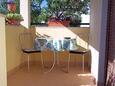 Terrasse Fažana, Terrasse dans l’hébergement en type studio-apartment, animaux acceptés et WiFi.