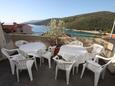 Shared terrace Rabac, Shared terrace in the apartment, s pogledom na more, dopusteni kucni ljubimci i WIFI.