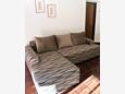Living room Fažana, Living room in the apartment, air condition available, (pet friendly) and WiFi.