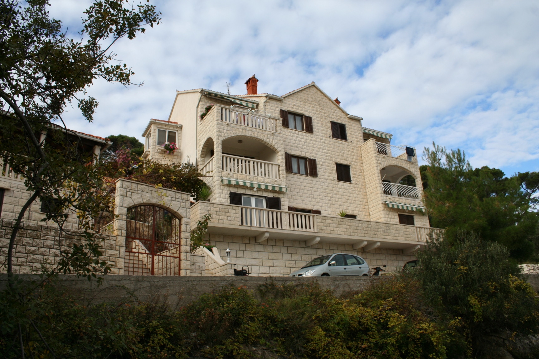 Jednosobni apartman s terasom Postira, Brač  A-a