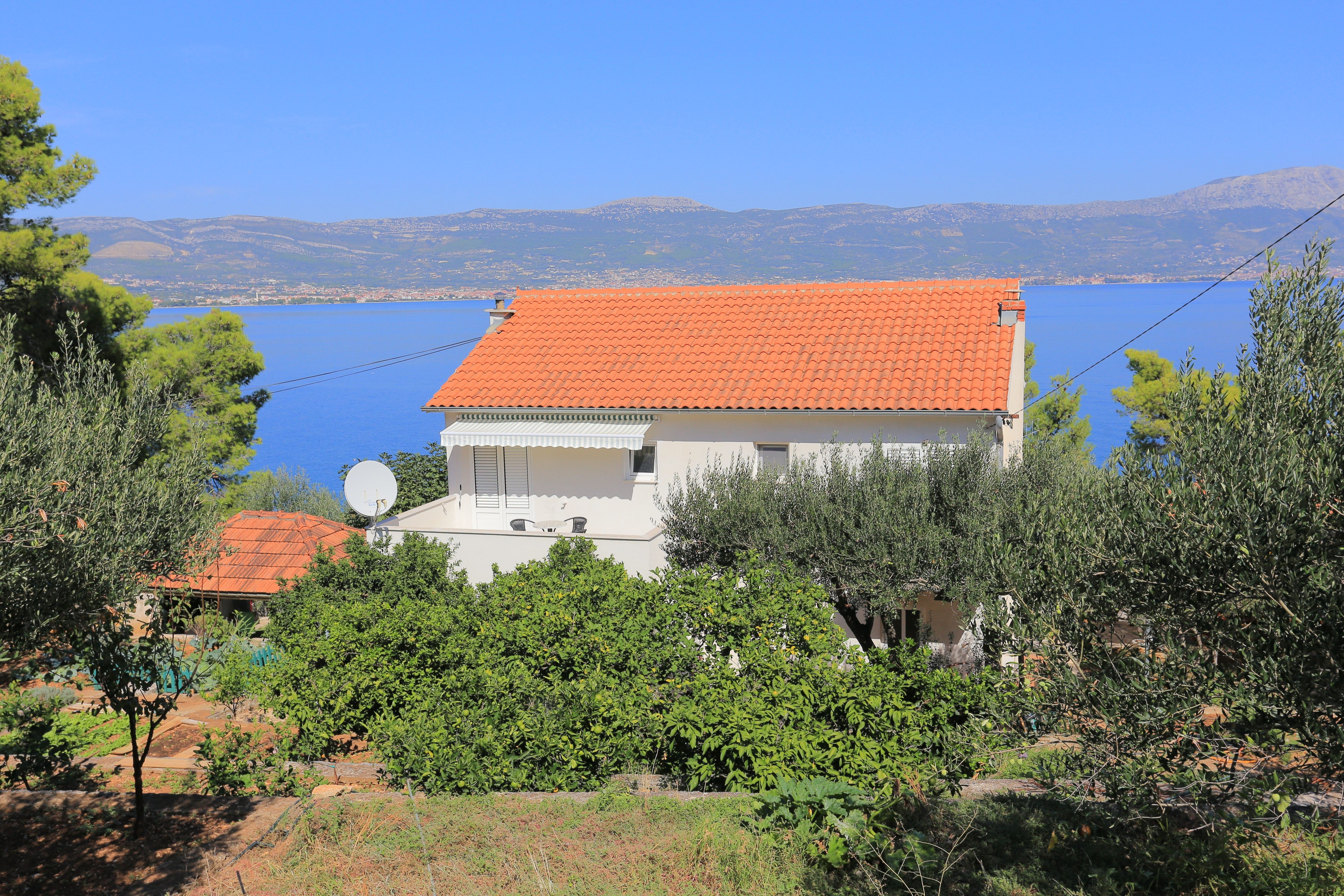 Dvosobni apartma ob morju Slatine, Čiovo  A-a