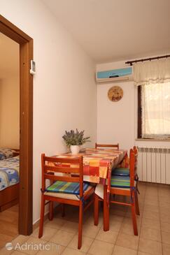 Dining room Fažana, Dining room in the apartment, dostupna klima i WIFI.