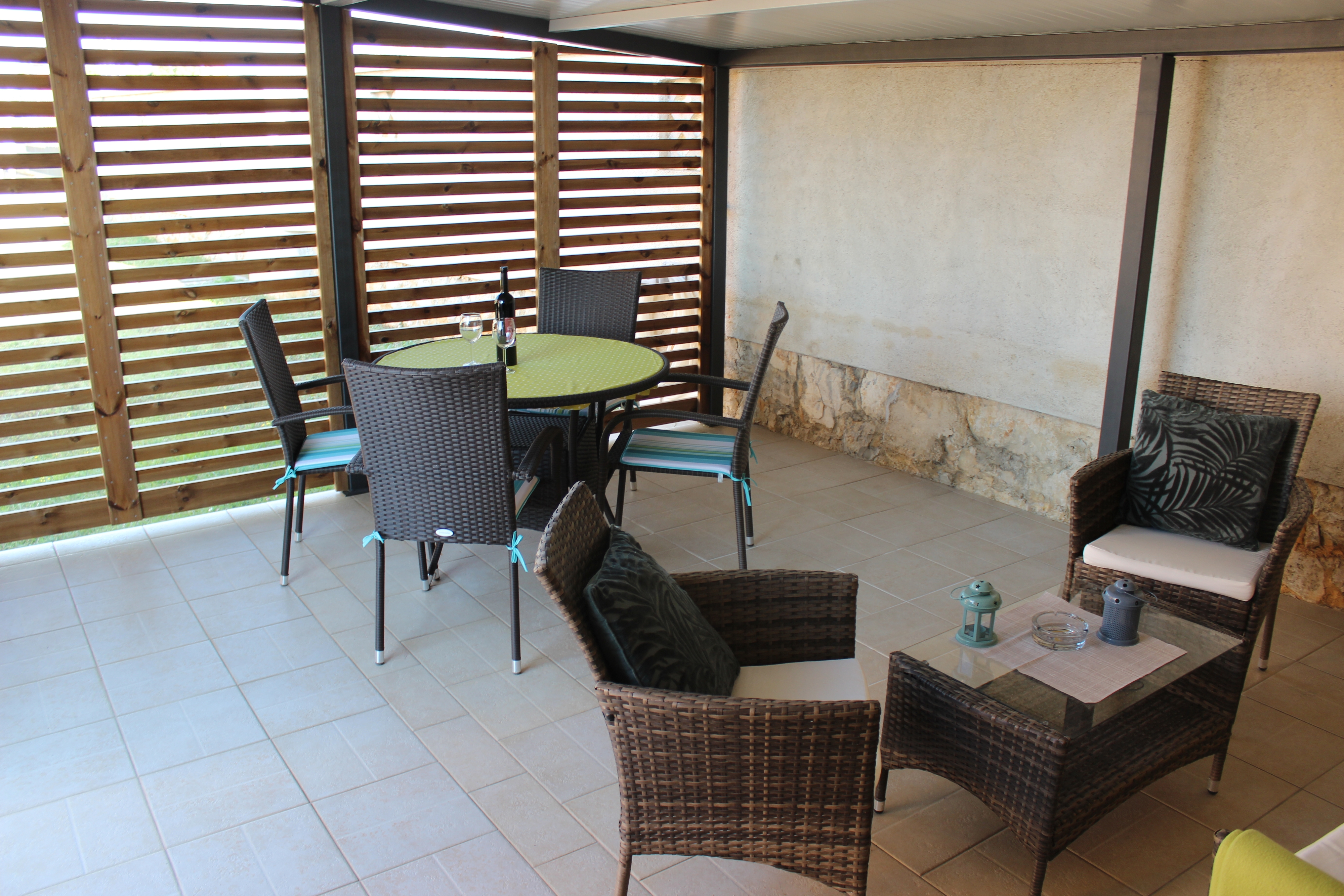 One bedroom apartment with terrace Valbandon, Fažana  A-a